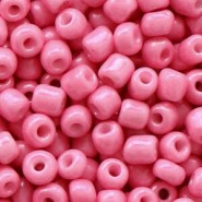 Glasperlen rocailles 6/0 (4mm) Punch pink